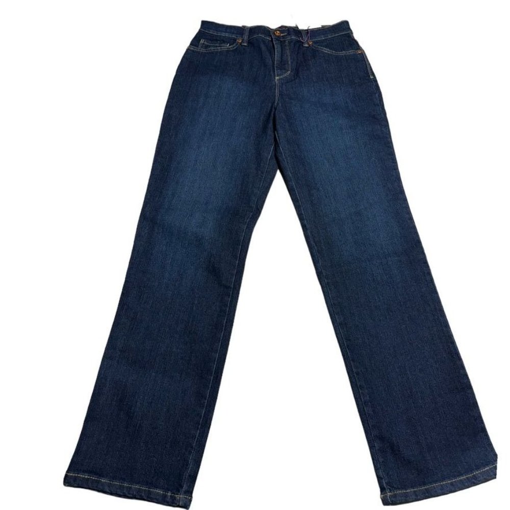NWT Gloria Vanderbilt Amanda Jeans Blue Size 8 Short